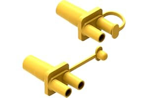 BabyValley Tubing Adapter Compatible with Ameda Purely Yours HygieniKit Breast Pump Tubing Parts for Ameda Pump BPA Free Connector Between Tubing and Amede Pump Body(2pcs)