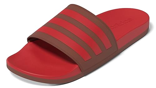 adidas Unisex-Adult Adilette Comfort Sportswear, Preloved Ruby/Pure Ruby/Pure Ruby, 13