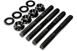 JMCHstore High Performance Cylinder Head Studs Kit for Predator 212 Non hemi Coleman CT200U BT200X Mini Bike, KT196 Go Kart Baja Hisun Tillotson Clone Engine 196cc Honda GX160 GX200