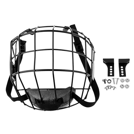 perfk A3 Stahl Gitter für Eishockey Helm Schutzhelm Gesichtsschutz Schutzgitter