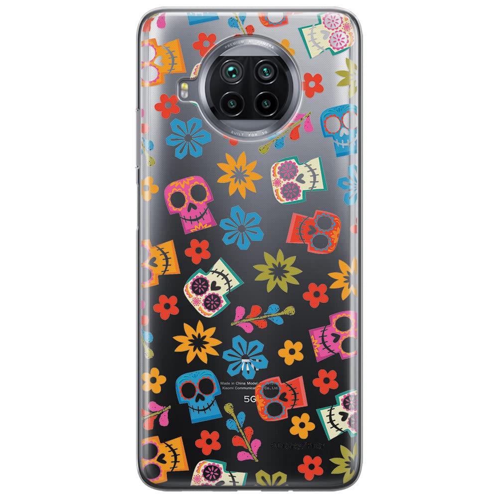 ERT GROUP mobile phone case for Xiaomi MI 10T LITE/REDMI NOTE 9 PRO 5G original and officially Licensed Disney pattern Coco 001 adapted to the shape of the mobile phone, partially transparent