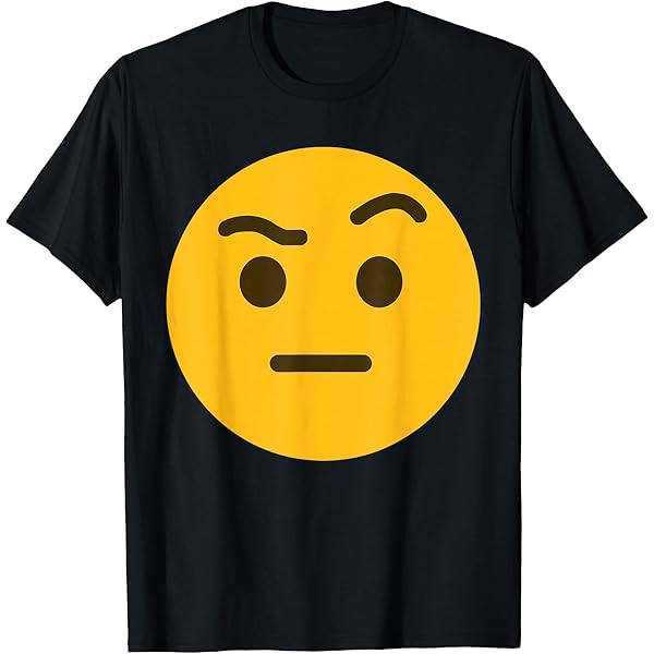 Amazon.com: Emoticon Dizzy Face with Spiral Eyes T-Shirt