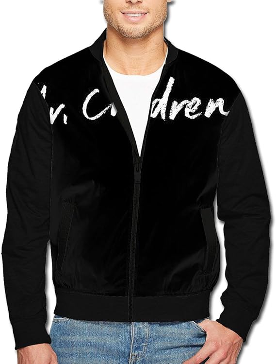 Amazon Co Jp 春秋冬メンズ コートフライトジャケット Mr Children ミスターチルドレンlogo 印刷ブルゾンmen S Jacket 服 ファッション小物