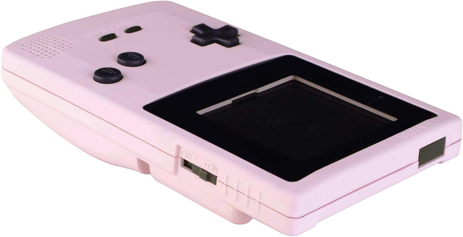 eXtremeRate Sakura Pink Soft Touch GBC Replacement Full Housing Shell Cover w/Buttons Screws Screwdriver Tools Set for Gameboy Color - Handheld Game Console NOT Included: Computers & Accessories