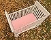 Coral Herringbone Crib Sheet for Boys and Girls - Double Brushed Ultra Microfiber Luxury Crib Sheet Set by Where The Polka Dots Roam. Fits a Standard 52 Mattress