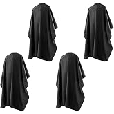Hair Salon Capes with Snap Closure Waterproof Hairdressing Styling Hair Cutting Coloring Nylon Cape for Barber Hairdressers