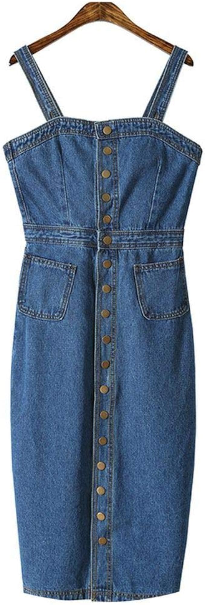 jeans sundress