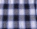 ZENTHACE Women's Thermal Fleece Lined Plaid Button Down Flannel Shirt Jacket Blue/White M