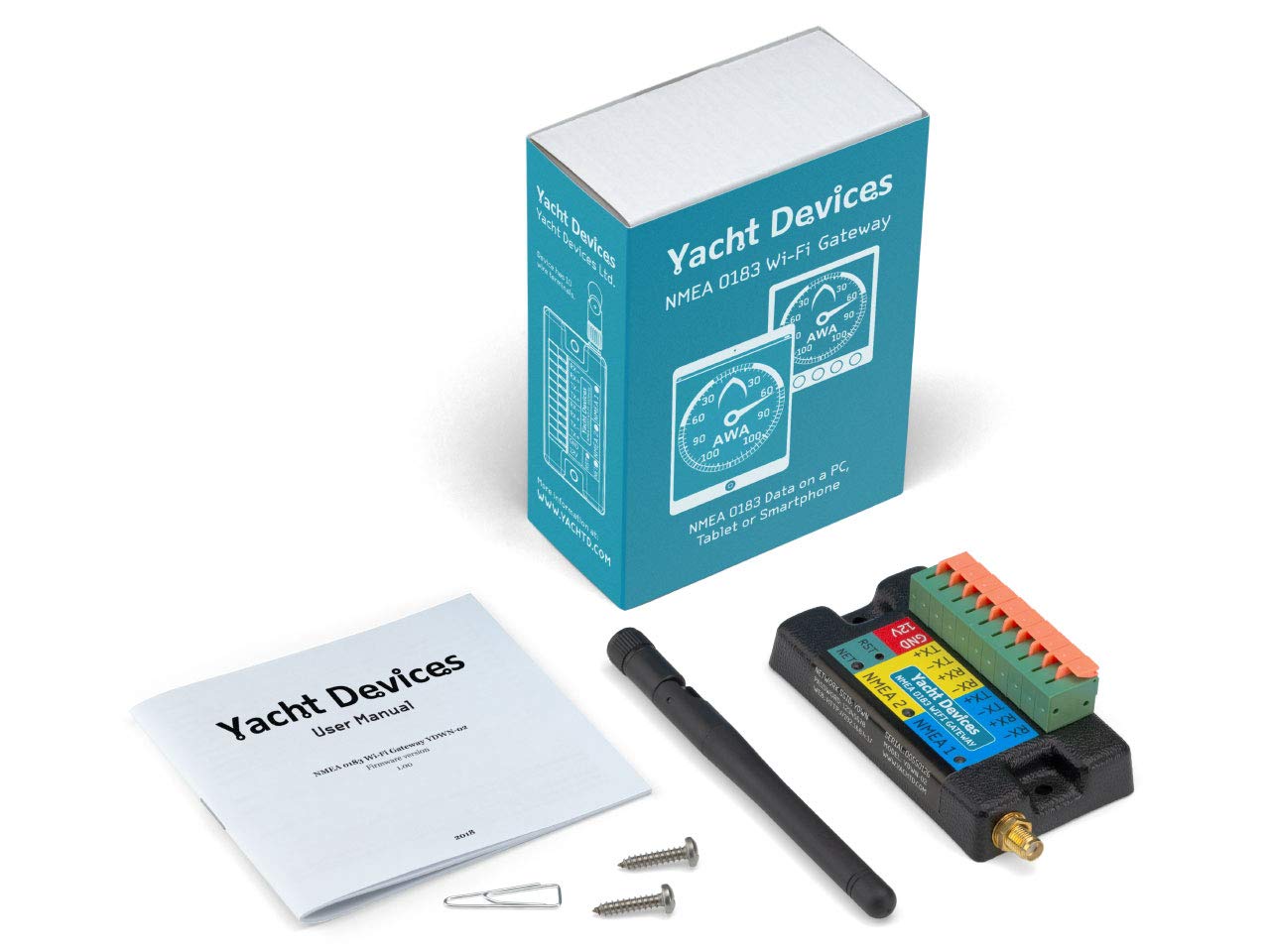 Yacht Devices NMEA 0183 Wi-Fi Gateway YDWN-02