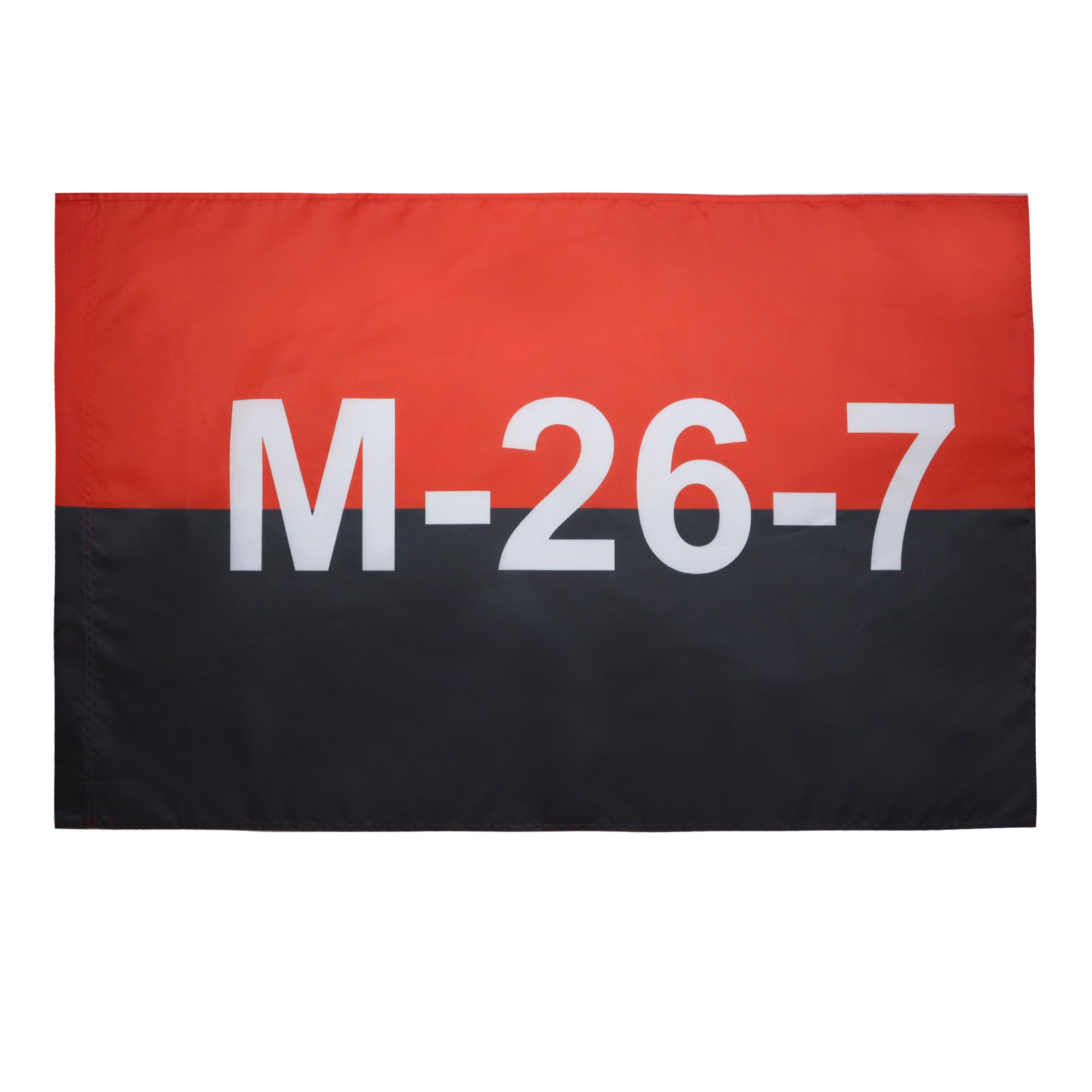 AZ FLAG - 26th of July Movement in Cuba Flag - 2x3 Ft - Fidel Castro Cuban revolution Banner with Sleeve - 100% Polyester - Fade Resistant - Vivid Colors - 2' x 3' Feet - 90x60 Cm