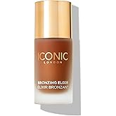 ICONIC LONDON Bronzing Elixir | Lightweight Bronzer Drops, Satin-Matte Bronze Glow, Vegan Makeup, 1 oz.