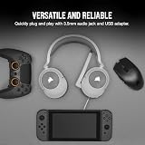 Corsair HS55 Surround Lightweight Wired Gaming Headset Dolby 7.1 White view 6