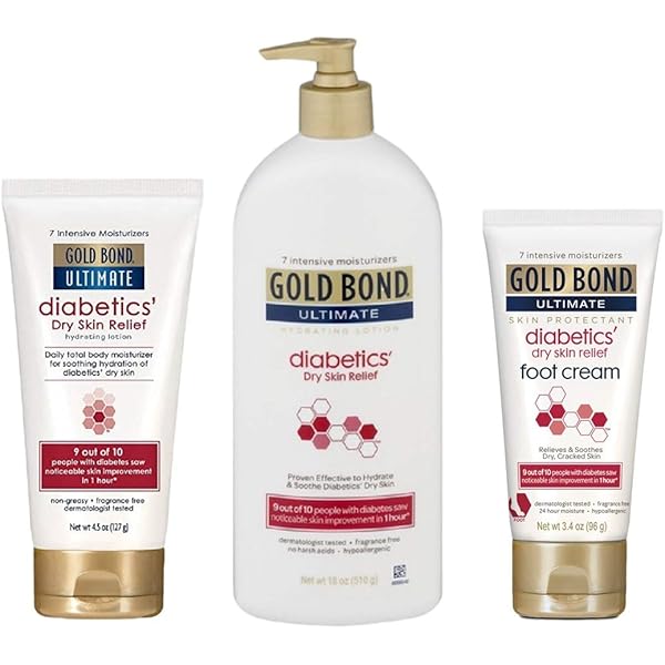 gold bond ultimate hydrating lotion diabetics dry skin relief