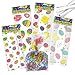 Gift Boutique Easter Cellophane Bags 100 Pack with Twist Ties Spring Favor Treat Gift Goodie Plastic Cello Bag for Party Candy Cookies Holiday Packaging Supplies Decorations, 3 Assorted Styles