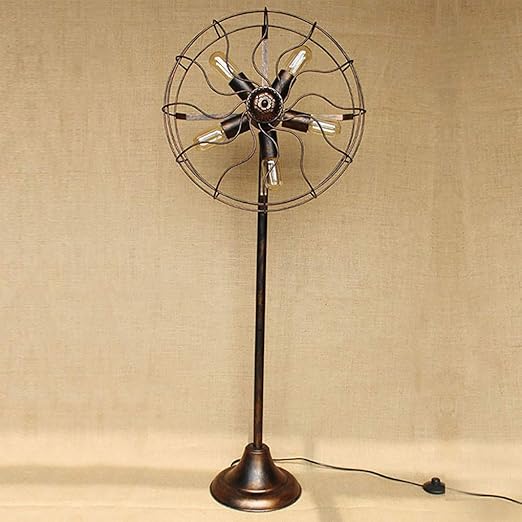 HTL Praktisches Leselicht Retro Industrie Stehlampe, Stehleuchte Für