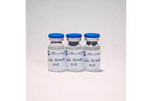 JRGlobals - Lab Grade H20 - Premium Glass Vials (10ml - 3 Pack)