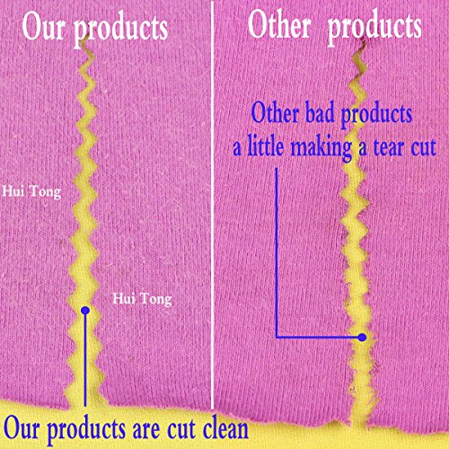 Hui Tong fabric pinking shears, sewing scissors ,Pinking Shears, pinking scissors,(5mm serrated, purple)