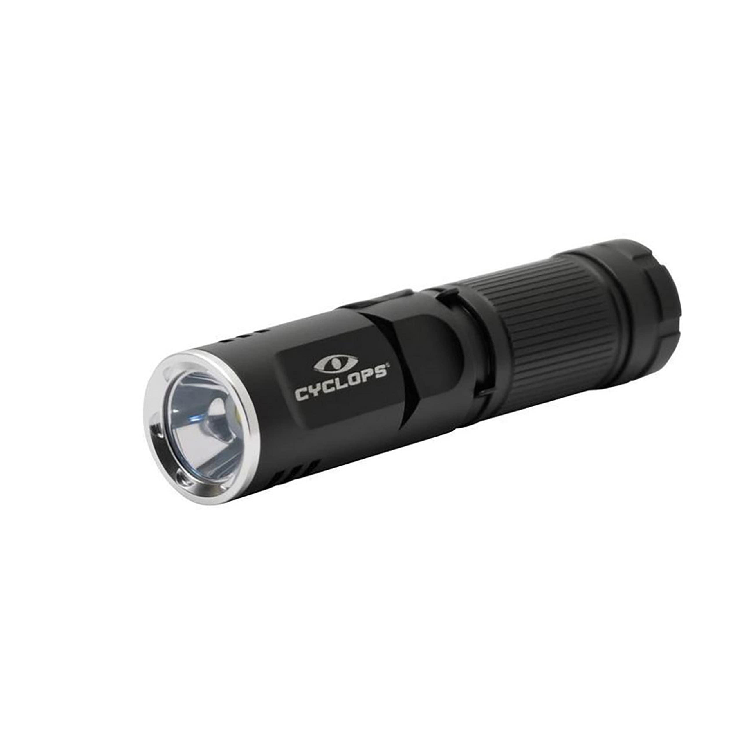Photo 1 of Cyclops 400 Lumens Pocket Rechargeable Flex Flashlight with Swivel Head for Camping, Hiking, Emergency