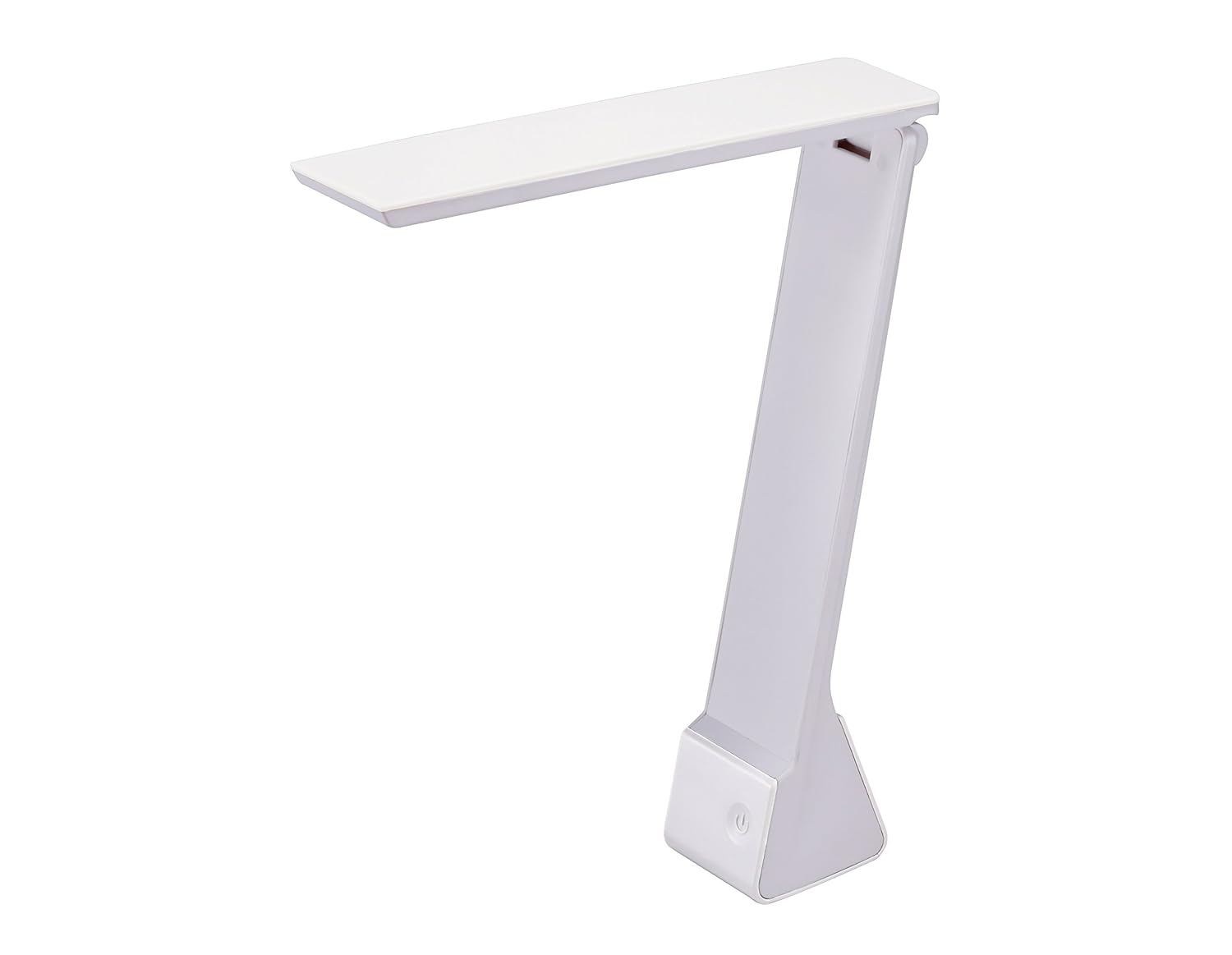 Bostitch Office KT-VLED1810-WHITE Rechargable Battery LED Desk Lamp, 3 Color Temperatures, Flip Open, White