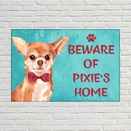 personalised beware of the dog signs