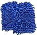Utopia Kitchen Car Wash Mitts - Pack of 2 - Scratch Free - Extra Large - Chenille Microfiber Wash Sponge - 11 into 8.5 Inches