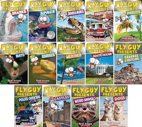 Fly Guy Presents Collection 7 Book Set: Tedd Arnold: 9781338145557