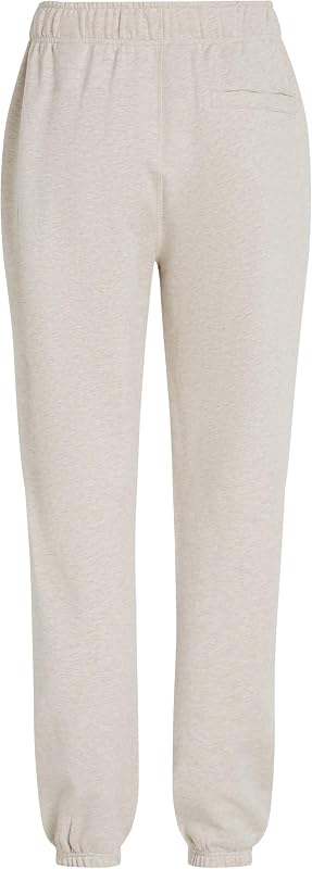 Uomo Pantaloni da Jogging Essential Terry Sweatpant in Cotone, Beige (Heathered Oatmilk), XL