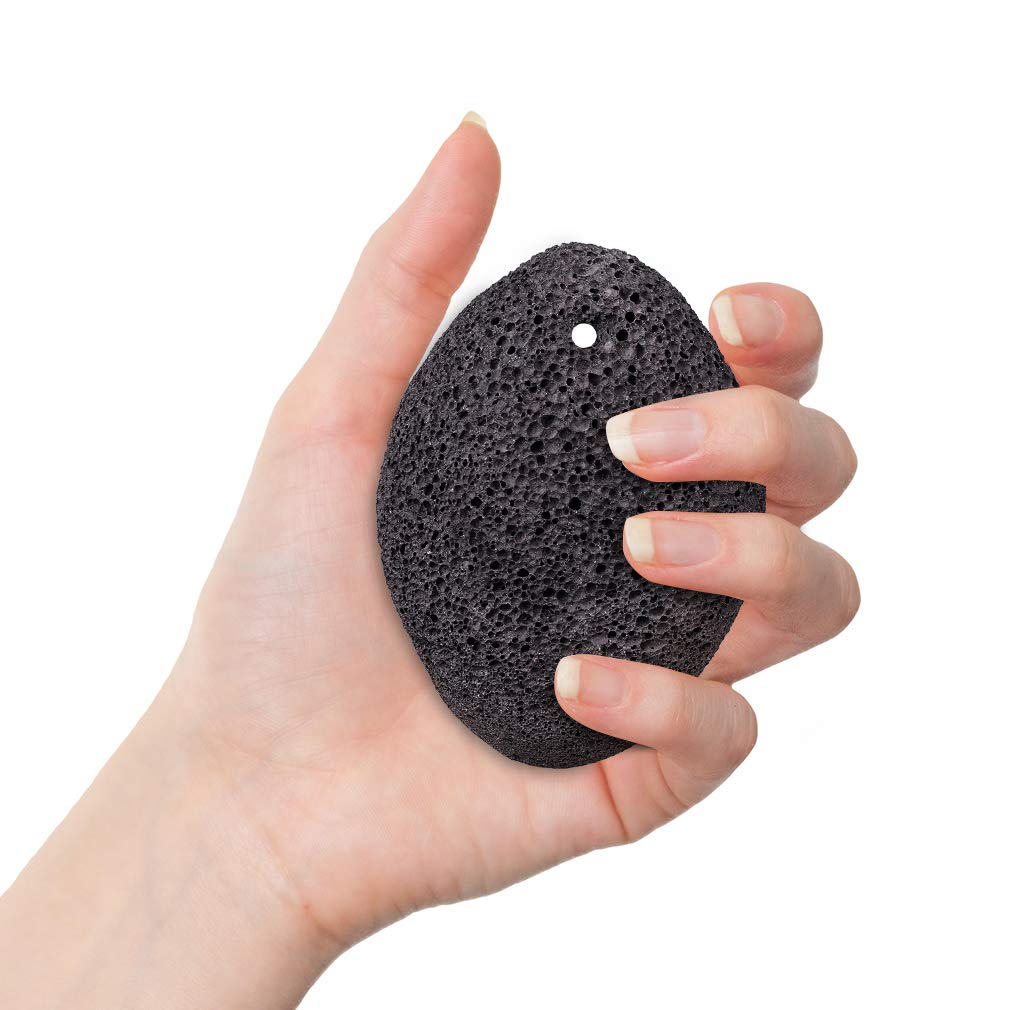 KuuCare Pumice Stone for Feet, Natural Earth Lava Pumice Stone - Foot File Callus Remover for Feet Heels, Pedicure Exfoliator for Dead Skin, Hard Skin and Foot Scrubber: Beauty