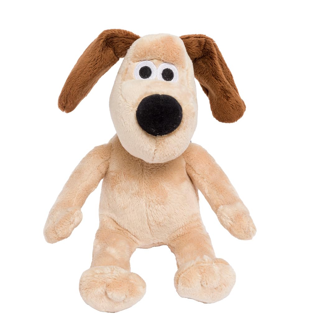 AURORA, 61439, Wallace, Gromit Dog Soft Toy, Brown,Medium