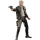 STAR WARS The Black Series Archive Han Solo Toy 6-Inch-Scale The Force Awakens Collectible Action Figure, Toys for Kids 4 and Up
