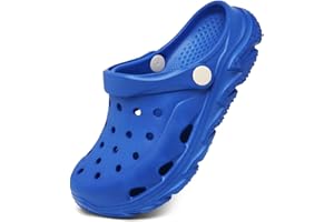 Nedaan Toddler Kids Clogs Winter Clogs for Boys Girls Comfortable Slip on Sandals Beach Pool Slipper