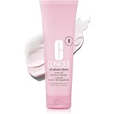 Clinique All About Clean Rinse-Off Foaming Face Wash | Face Cleanser With Hyaluronic Acid + Glycerin For Oily Skin Types | Dissolves Makeup + Sunscreen