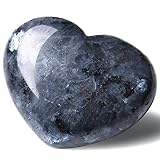 MAIBAOTA 45 mm Rainbow Moonstone Crystal Heart