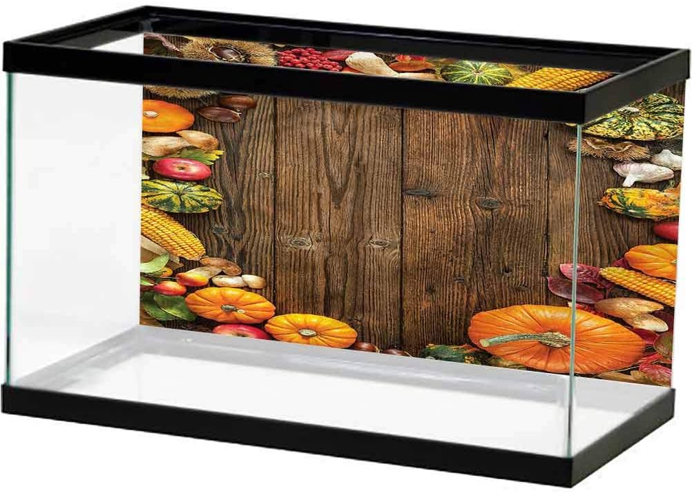 ScottDecor Thanksgiving Under Sea Fish Aquarium Autumn Gourds Fruits