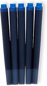 Parker Fountain Pen Ink Refill Cartridges Long Washable Blue QUINK 5 Count view 6