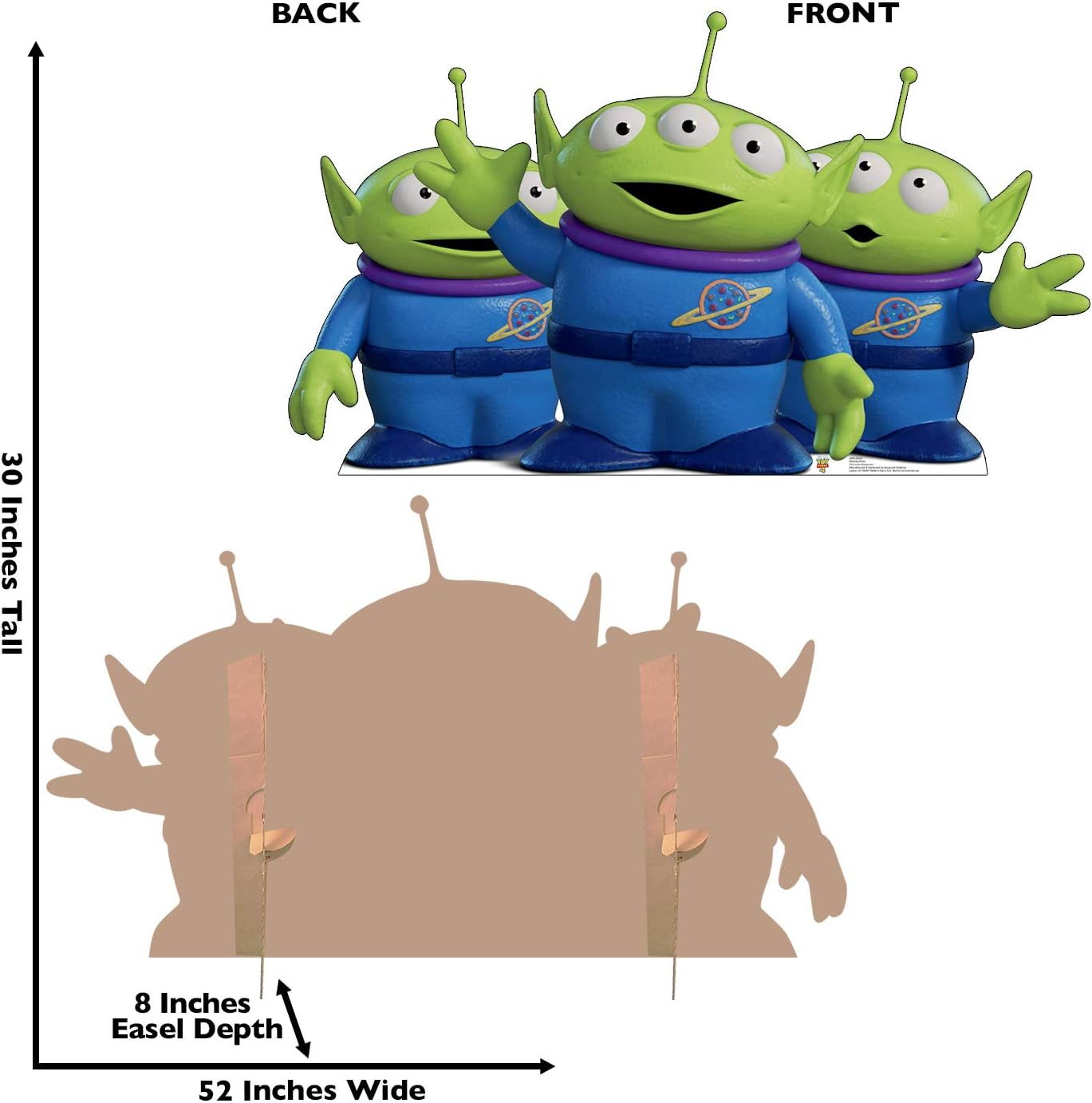 toy story alien cut out