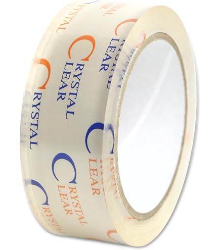 JVCC BOOK-20CC Crystal Clear Book Repair Tape 1/4 Inch X 72 Yd - Ultra Clear Polypropylene For Books & Labels