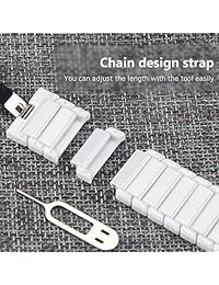 NotoCity Compatible Apple Watch Band 4 3 2 1 correa de repuesto de cerámica Compatible iwatch Series 4 3 2 1 Pulsera de eslabones