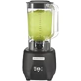 Hamilton Beach Commercial 908R 44Oz Bar Blender, 2 Speed, 1 HP, Black (HBB908R)