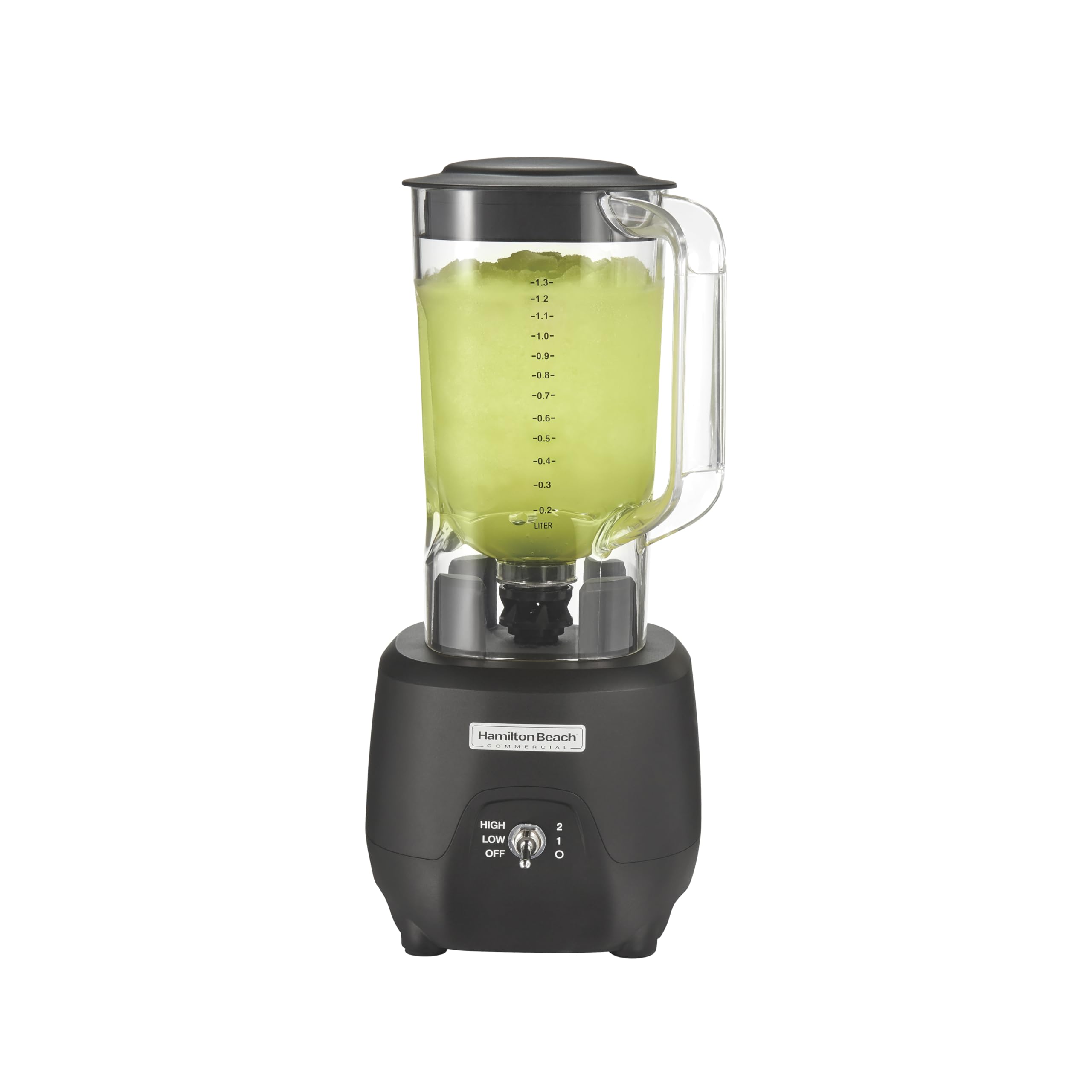 Hamilton Beach Commercial 908R 44Oz Bar Blender, 2 Speed, 1 HP, Black ...