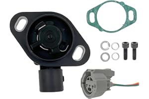 AUTO OCCASION Throttle Position Sensor TPS Sensor with Connector Replacement for Acura CL Integra MDX Honda Accord Civic CR-V CR-X Del Sol Odyssey Pilot Prelude 911-753 37825-PAA-A01 16400-P06-A11