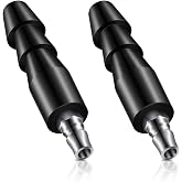 Zhanmai 2 Pcs Vac U Lock Adapter Quick Air Connector Quick Connector Device (Black)