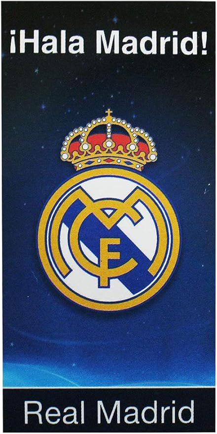 Toalla playa grande algodon 75x150cm 300gr de Real Madrid: Amazon.es: Hogar