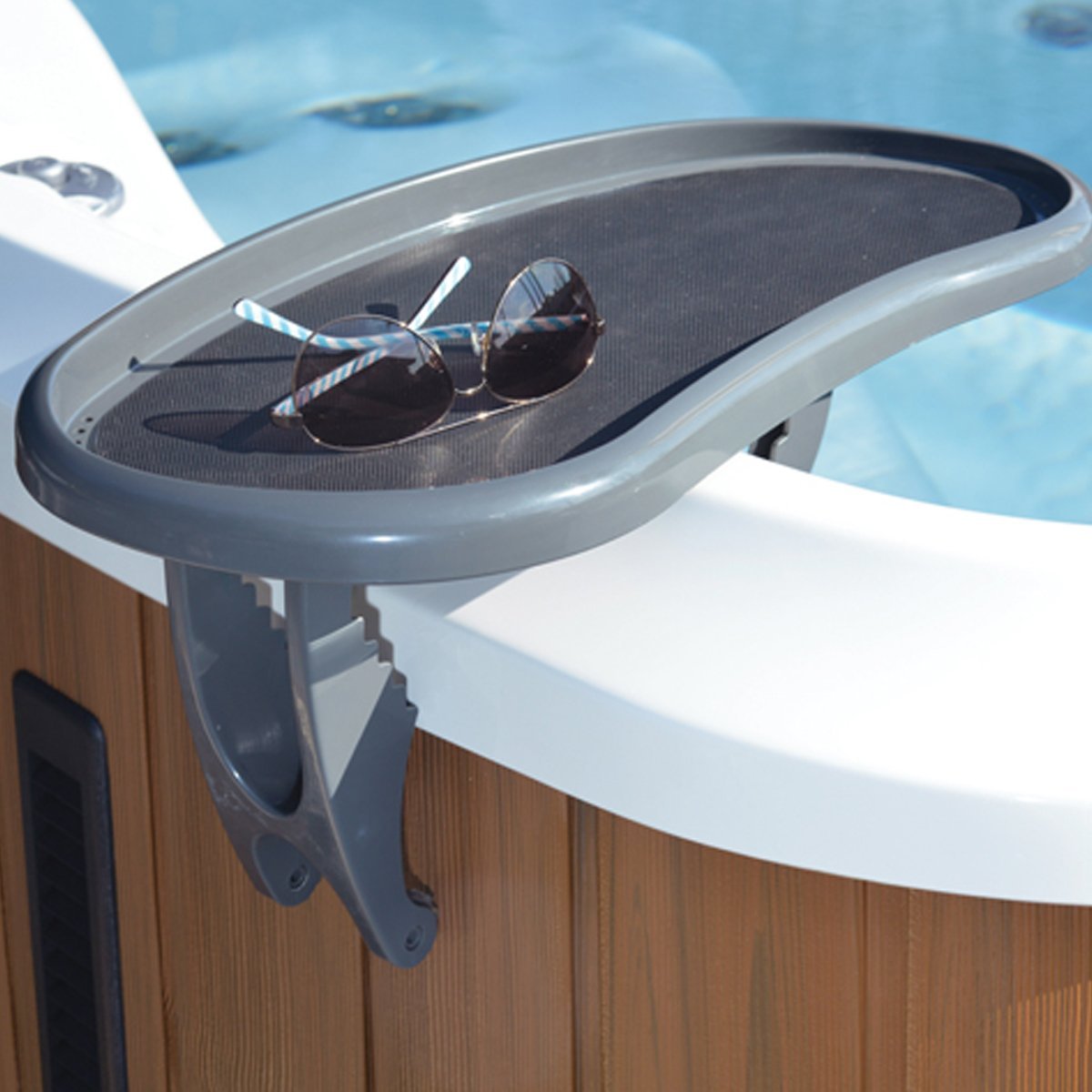 Life Tray Table For Hot Tubs Drinks Fits Almost Any Spa! Amazon.co