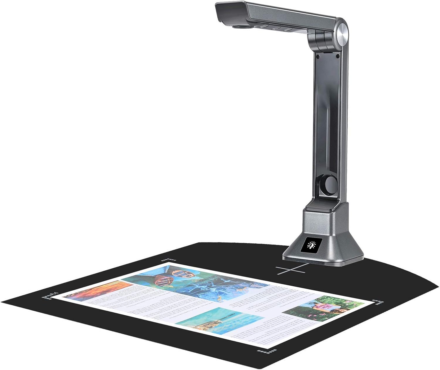 Portable 13 MP Document Camera Visualise, High Definition Scanner OCR