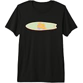 Paul Frank Surfboard Retro Premium Tri-Blend T-Shirt
