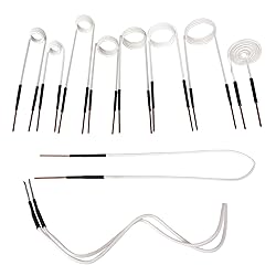 10Pcs Induction Heater Preformed Coil Kit with