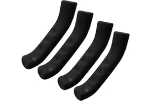 Runseaway 2 Pairs Bicycle Brake Lever Grip Protector Cover, Non-Slip Brake Lever Grip, Silicone Sleeve Universal Brake Protection Handle Cover for Bicycle, Cycling, Road/Mountain Bikes, Black