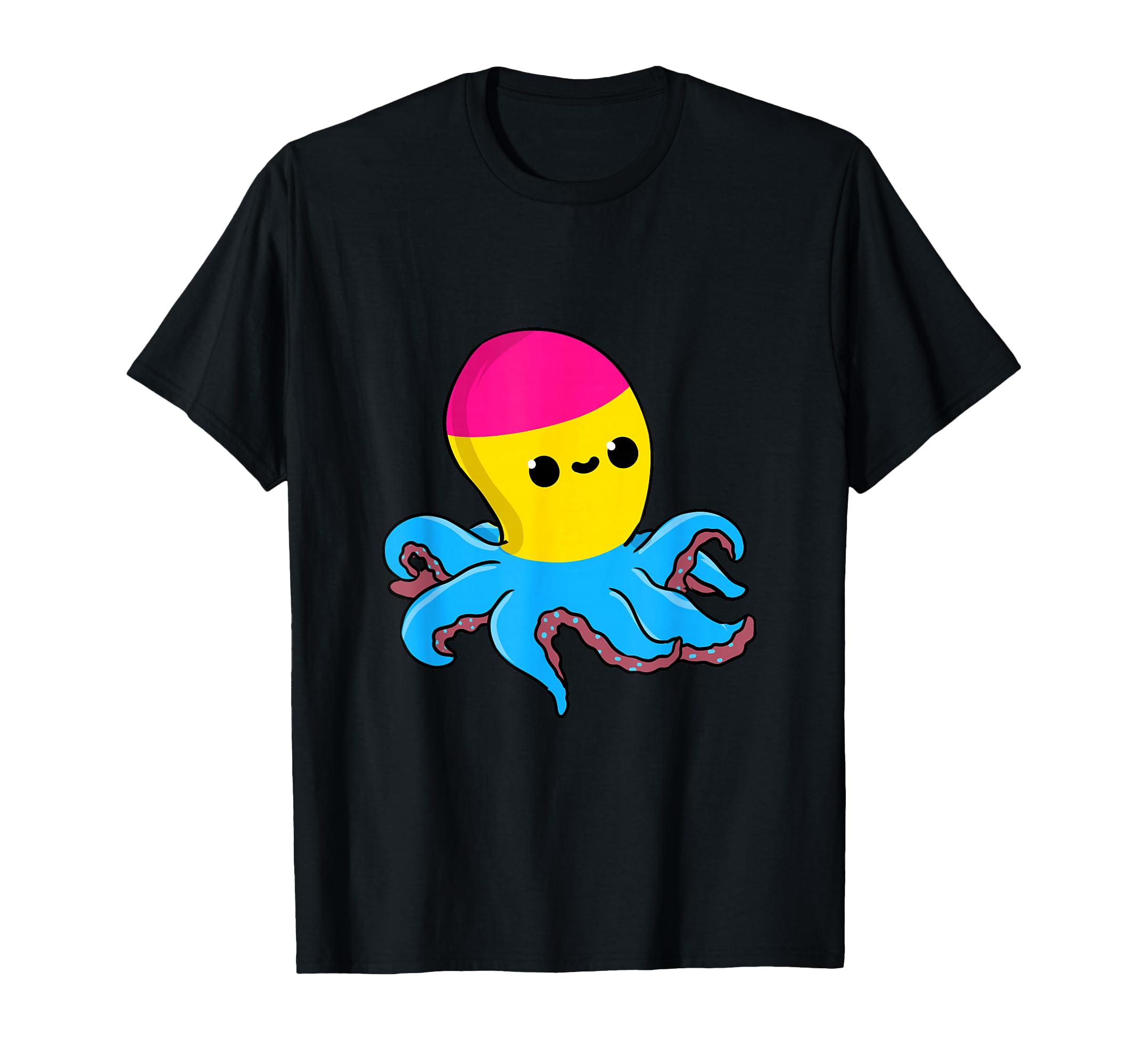 Pan Pride Octopus Pansexual T-Shirt
