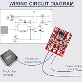 DAOKAI TTP223 Touch Button Module 20 Pcs Self-locking Jog Capacitive Key Switch view 4